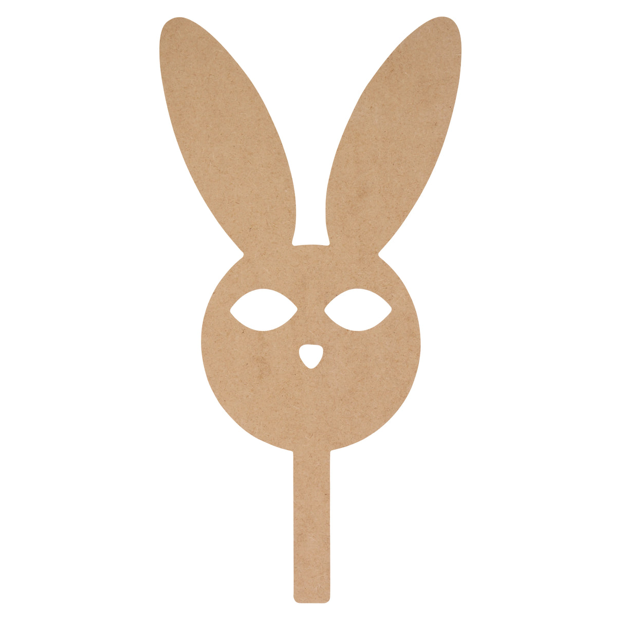 Wooden Bunny Face Mask - Pack of 10 - Modern Teaching Aids NZ