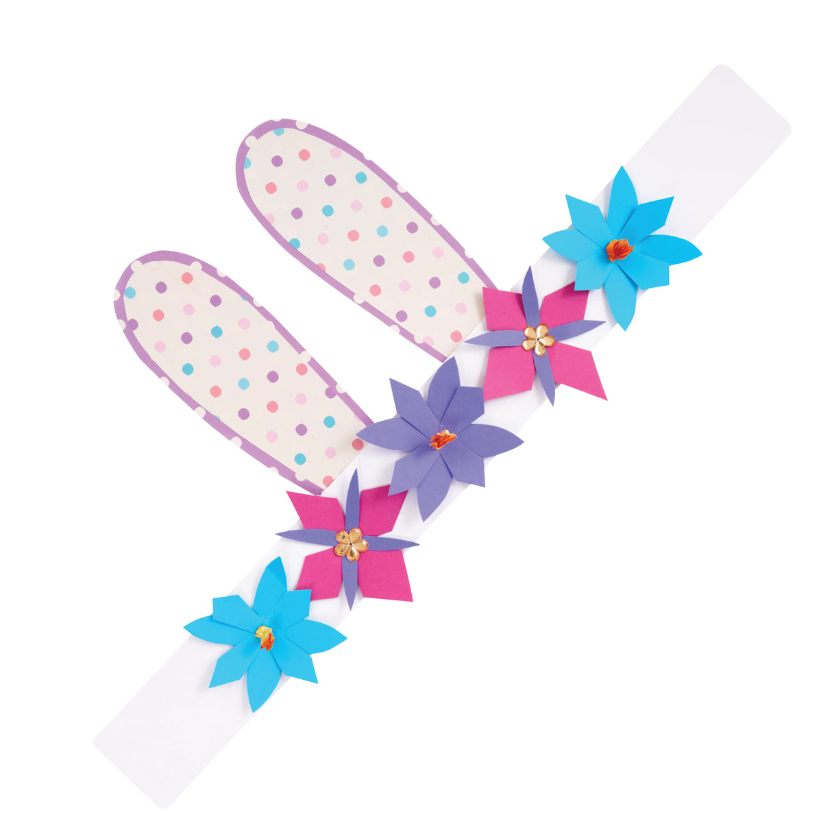 Cardboard Bunny Ear Crown - Pack of 10 - Modern Teaching Aids NZ