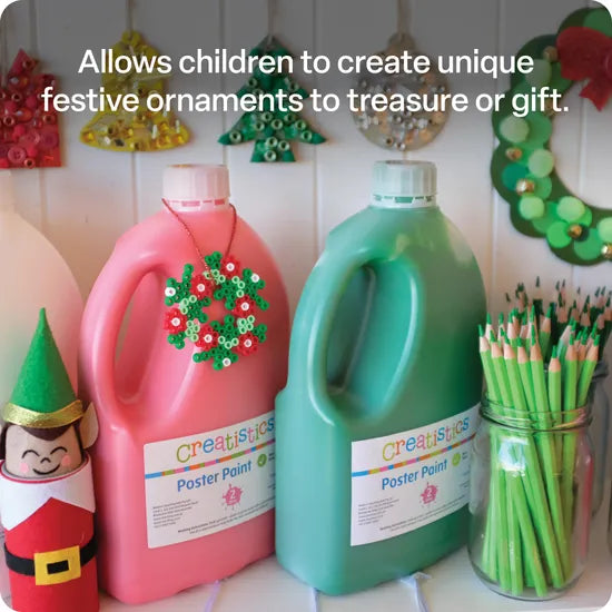 Creatistics Christmas Wooden Ornaments- Pack of 30 - Modern Teaching Aids NZ