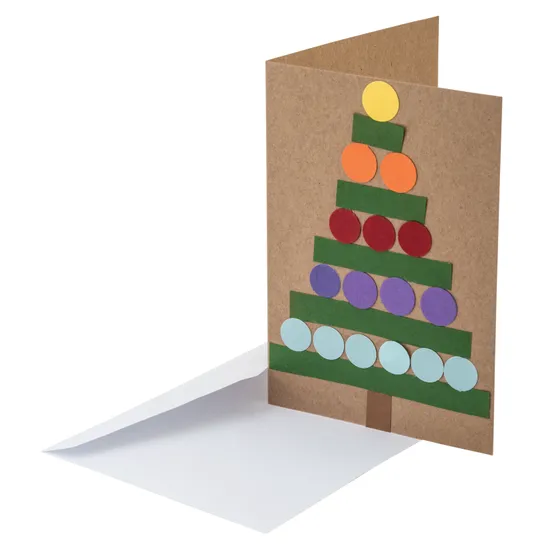 Creatistics Natural Cards & Envelopes - Pack of 20 - Modern Teaching Aids NZ