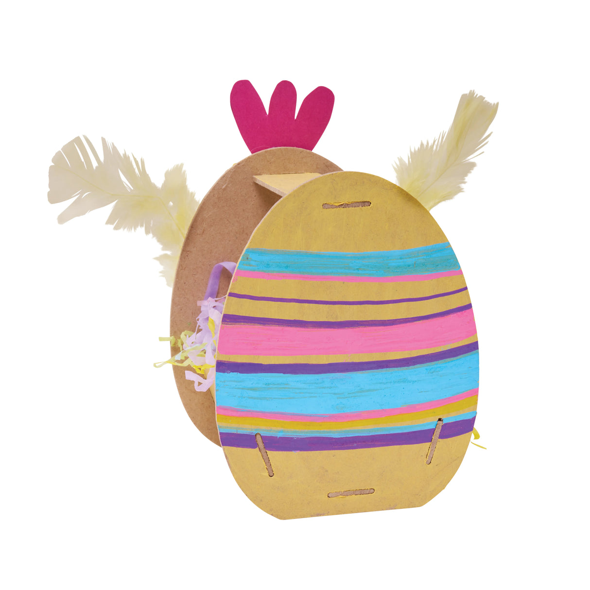 Egg Shaped Wooden Basket - Pack of 10 - Modern Teaching Aids NZ