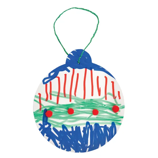 Cardboard Baubles - Pack of 60 - Modern Teaching Aids NZ