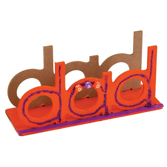 Dad Letter Holder - Pack of 10 - Modern Teaching Aids NZ