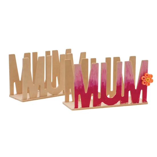 Mum Note Holder - Pack of 10 - Modern Teaching Aids NZ