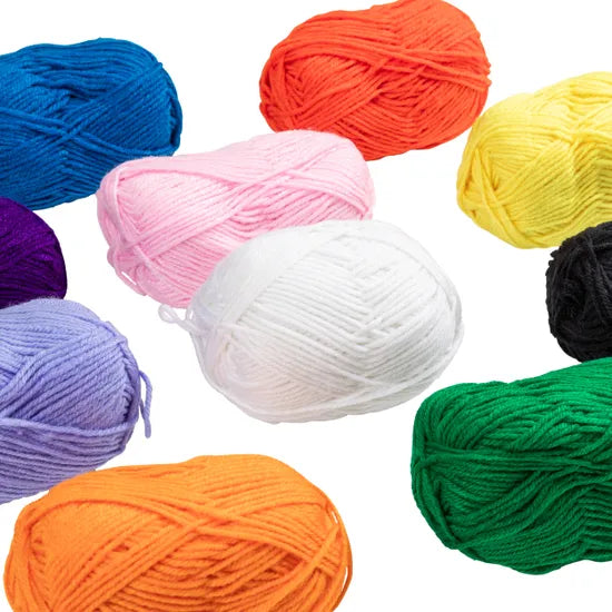 Acrylic Yarn - Pack of 10 - Modern Teaching Aids NZ