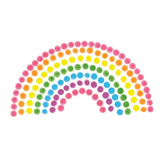 Easy-Grip Paint Dabbers - Pack of 24 - Modern Teaching Aids NZ