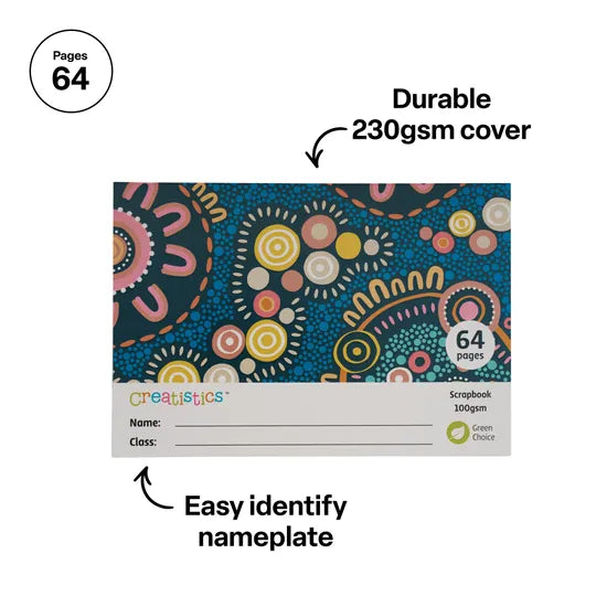 Bayadherra Mini Scrapbook 100 gsm - 64 Page - Modern Teaching Aids NZ