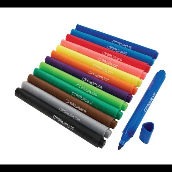 Creatistics Chunky Triangular Markers- Pack of 240 - Modern Teaching Aids NZ