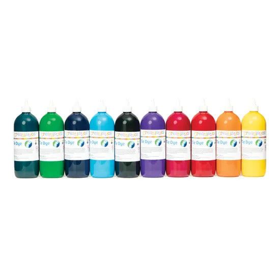 Creatistics Tie Dye 1 L - Set of 10 - Modern Teaching Aids NZ