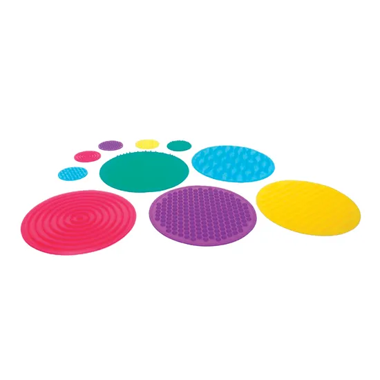 Silishapes Sensory Circle Pack of 10 - Modern Teaching Aids NZ