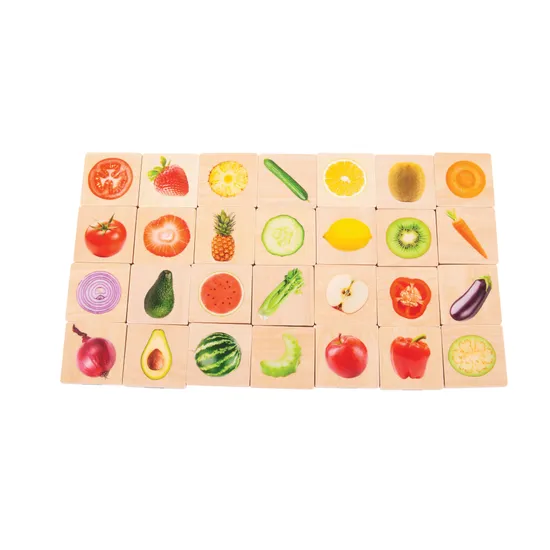 Fruit & Vegetable Match - Modern Teaching Aids NZ