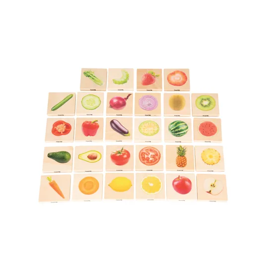 Fruit & Vegetable Match - Modern Teaching Aids NZ