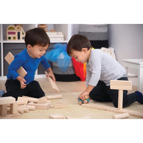 Wooden Jumbo Blocks - Pack of 54 - Modern Teaching Aids NZ