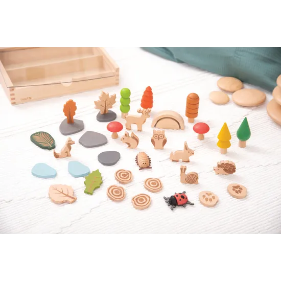 Woodland Trail Set of 37 - Modern Teaching Aids NZ