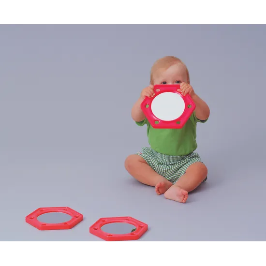 Baby Mirror 17cm Diameter - Modern Teaching Aids NZ