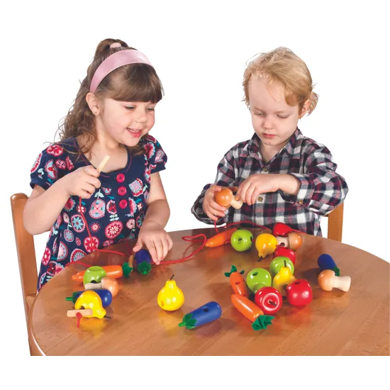 Threading Fruit and Vegetables - Modern Teaching Aids NZ