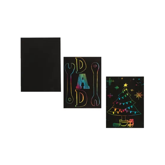Scratch Board Sheets - Pack of 20 - Modern Teaching Aids NZ