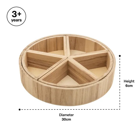 Round Sorting Tray - 30cm in diameter - Modern Teaching Aids NZ