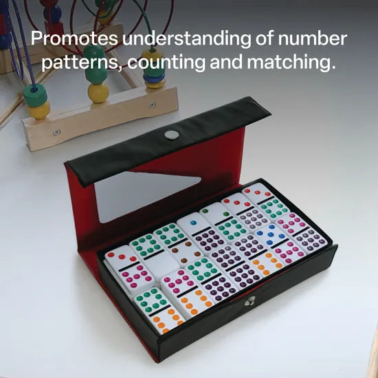 Teachables Dominoes - 9 x 9 Coloured Dots - Modern Teaching Aids NZ