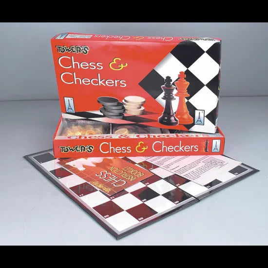 Game Chess & Checkers - Modern Teaching Aids NZ