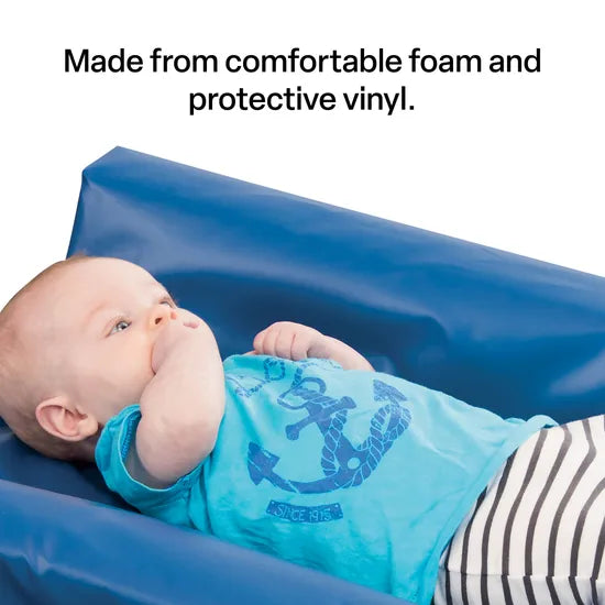 Max & Rosie Baby Change Mat Welded Seam - Blue 70x48cm - Modern Teaching Aids NZ