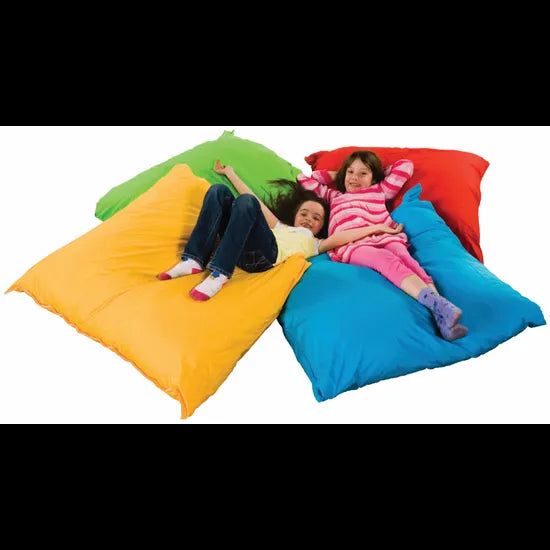 Comfy Cushions Set of 4 - Primary Colours - 70 x 75 cm