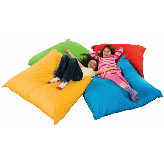 Primary Colour Cushions - 75 cm - Set of 4 - Modern Teaching Aids NZ