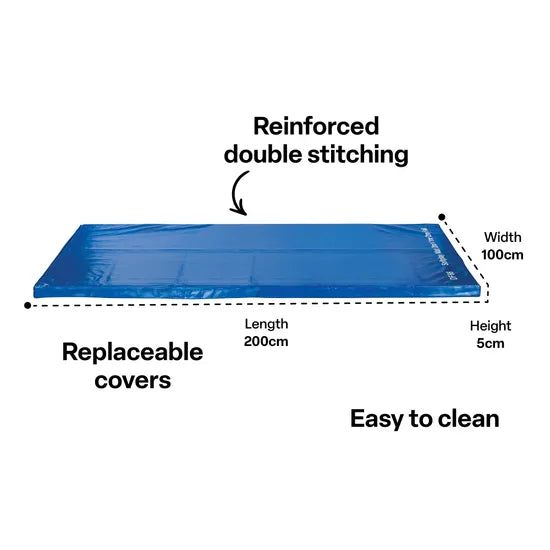 Soft Fall Mat - 100 x 200 x 5cm - Modern Teaching Aids NZ