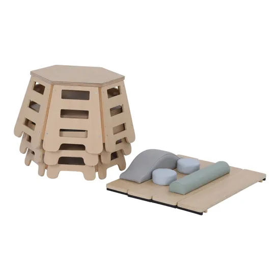 Wooden Balance Beams - Physical Development - Modern Teaching Aids NZ