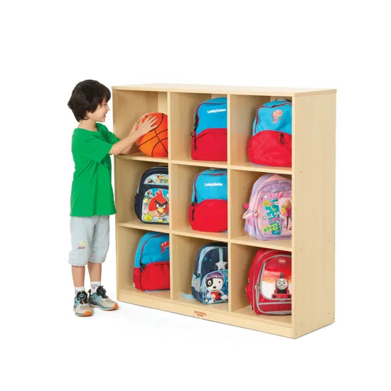 Natural Spaces - Bag Locker - 9 Compartment - Modern Teaching Aids NZ