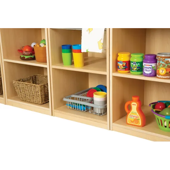 Natural Spaces Open Play Kitchen Set of 4 - Modern Teaching Aids NZ