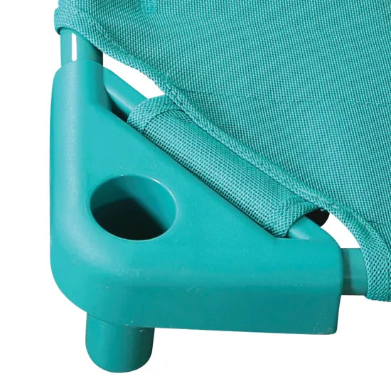 Childrens Sleeping Bed 56 X 140cm Teal Green - Modern Teaching Aids NZ