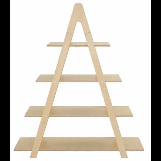Natural Spaces - Triangle Storage Shelf - Natural - Modern Teaching Aids NZ