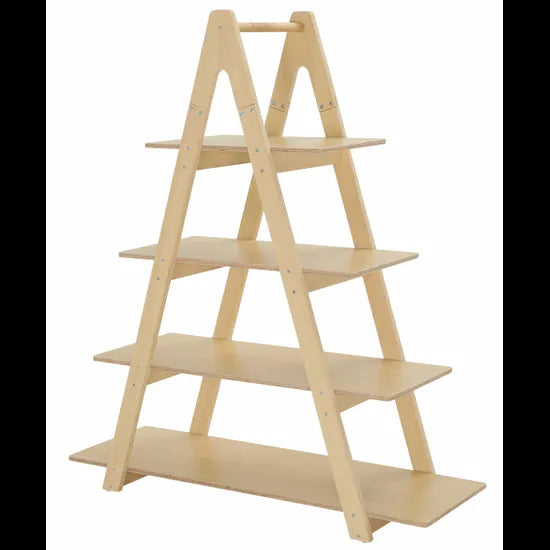 Natural Spaces - Triangle Storage Shelf - Natural - Modern Teaching Aids NZ
