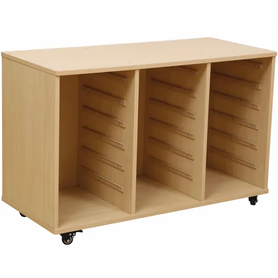 Natural Spaces Triple Width Storage Unit - Modern Teaching Aids NZ