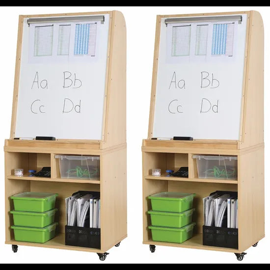 Ergerite - Mobile Teacher Whiteboard - Set of 2