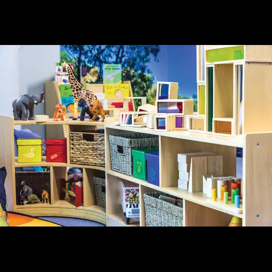 Natural Space Open Back Shelf Kit - Modern Teaching Aids NZ