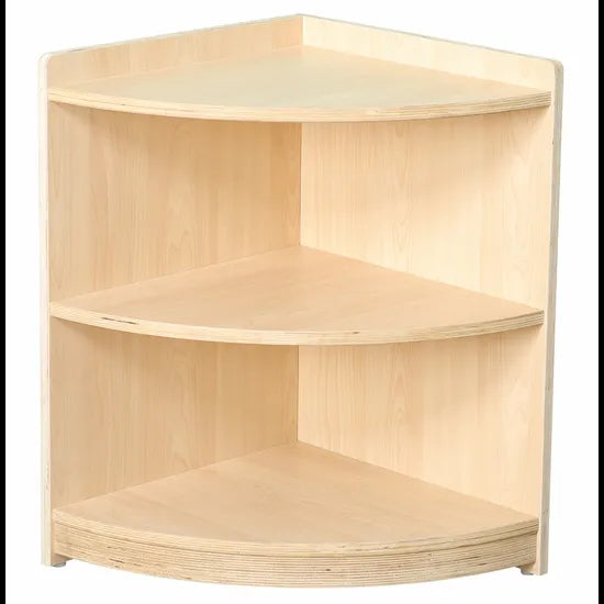 Natural Spaces 2 Shelf Corner Shelf - Modern Teaching Aids NZ