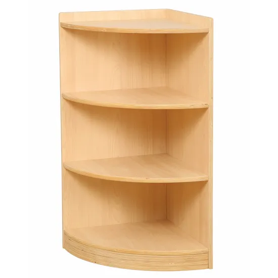 Natural Spaces Corner 3-Shelf Storage - Modern Teaching Aids NZ