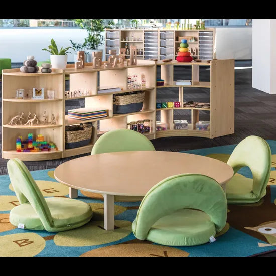 Natural Spaces - Open Back Triple Shelf Kit - Modern Teaching Aids NZ