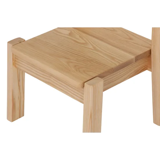 Harmony Education - Solid Timber Stackable Chair - 30 cm Seat Height - Modern Teaching Aids NZ
