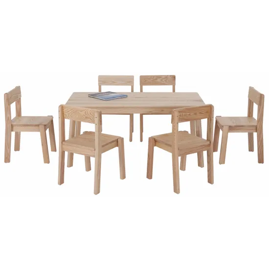 Harmony Education - Solid Timber Rectangle Table - 55 cm (H) - Modern Teaching Aids NZ