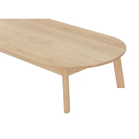 Harmony Education - Solid Timber Oval Low Table - 30 cm (H) - Modern Teaching Aids NZ