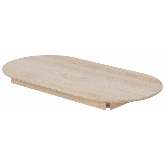 Harmony Education - Solid Timber Tabletop - Oval - 120 (L) x 60 (W) cm - Modern Teaching Aids NZ