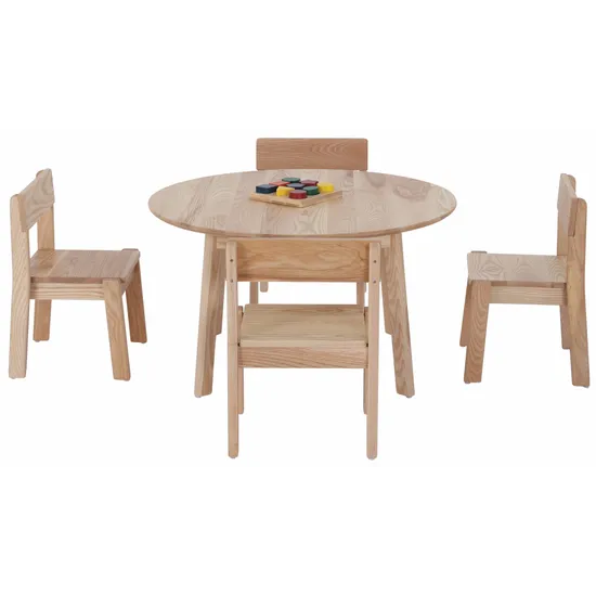 Harmony Education - Solid Timber Round Table - 50 cm (H) - Modern Teaching Aids NZ