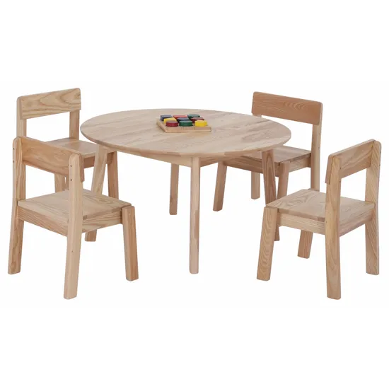 Harmony Education - Solid Timber Round Table - 50 cm (H) - Modern Teaching Aids NZ
