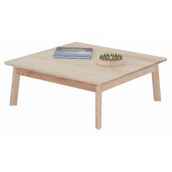 Harmony Education - Solid Timber Square Low Table - 30 cm (H) - Modern Teaching Aids NZ