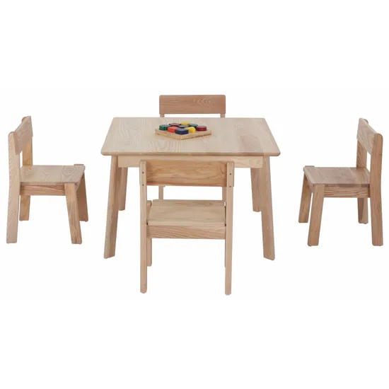Harmony Education - Solid Timber Square Table - 50 cm (H) - Modern Teaching Aids NZ
