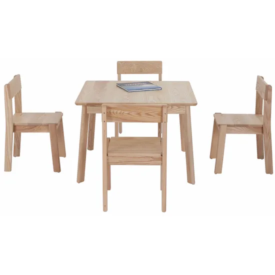 Harmony Education - Solid Timber Square Table - 55 cm (H) - Modern Teaching Aids NZ