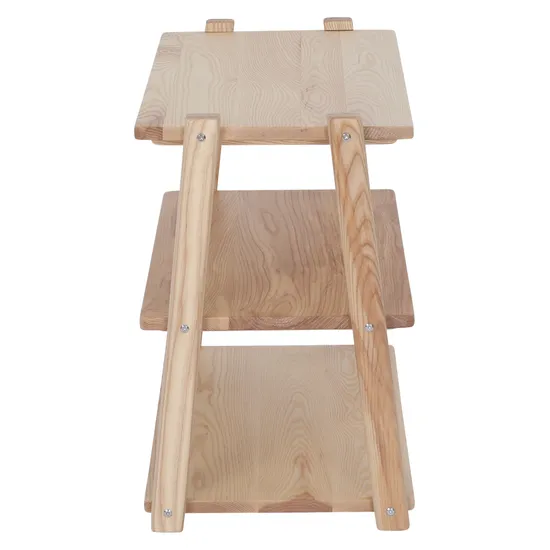 Harmony Education - Solid Timber Open Frame Shelf - Double - Modern Teaching Aids NZ